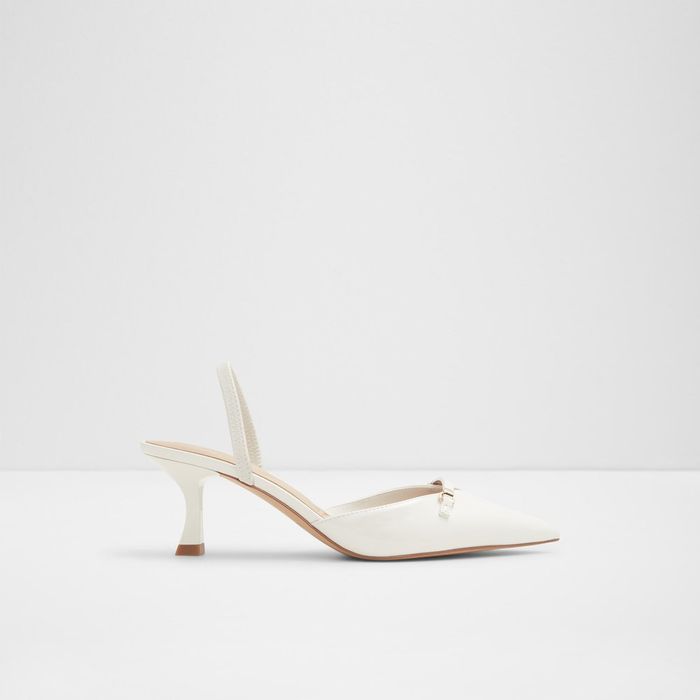 NAILAH-121-WHITE/BONE-Ladies Shoes