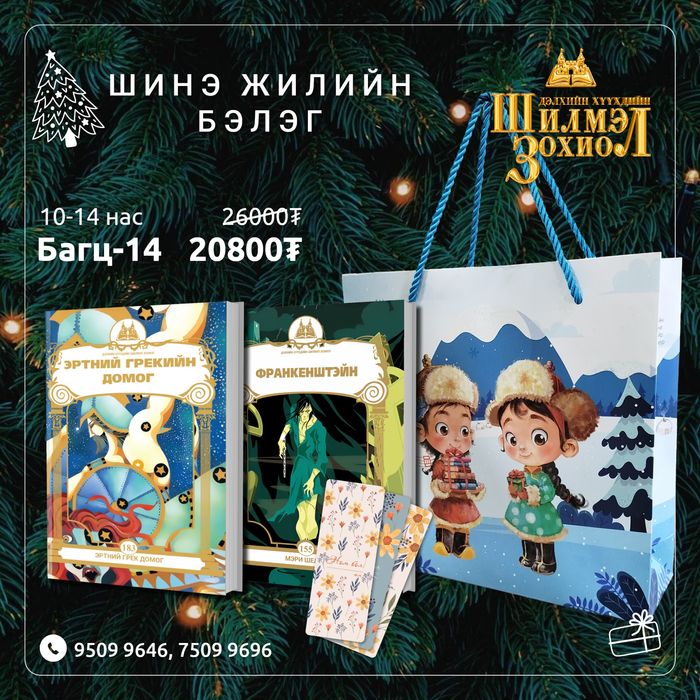 10-14 настай хүүхдийн шинэ жилийн бэлгийн багц 14