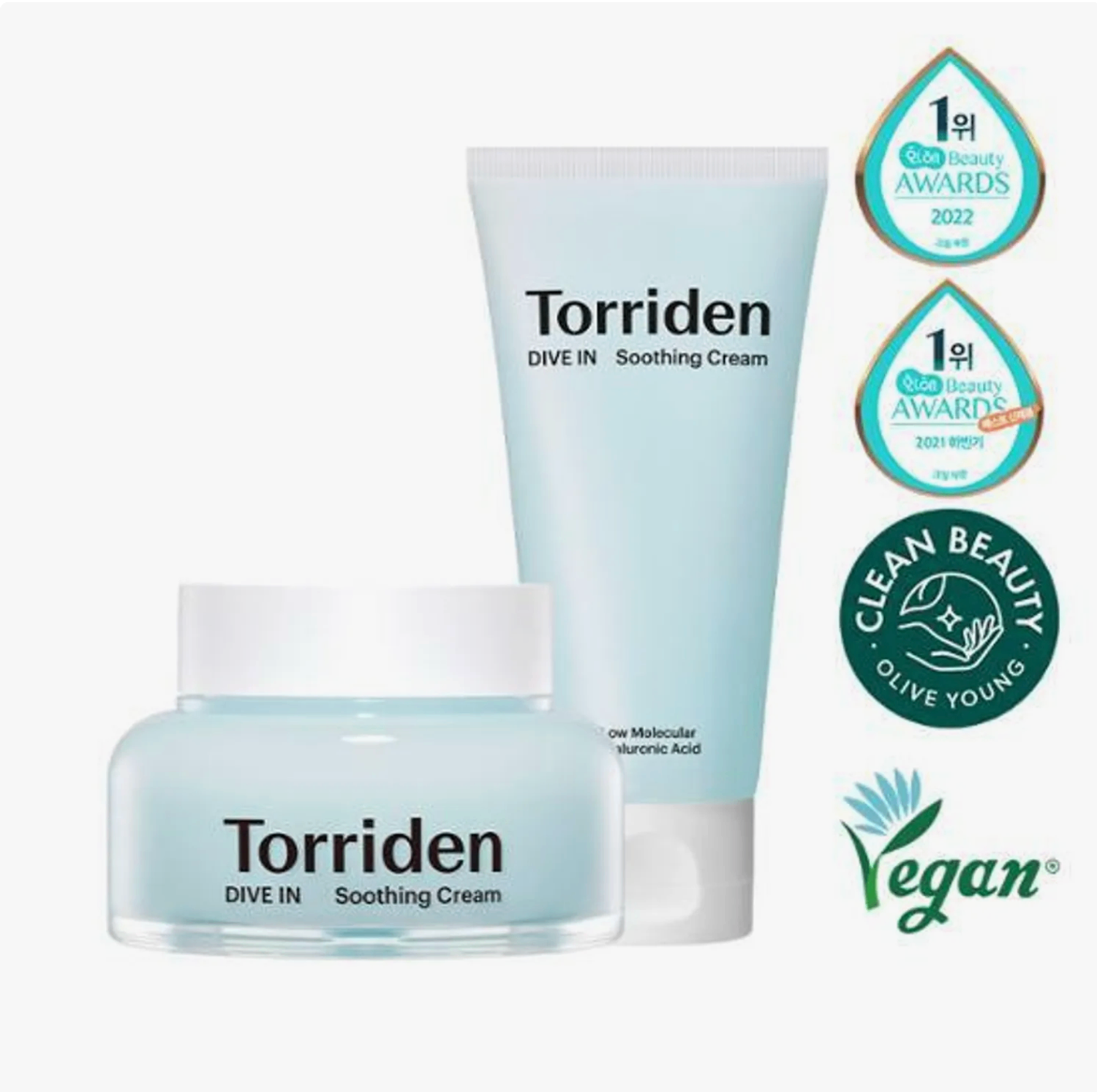 Torriden DIVE-IN Soothing Cream (100ml + 20ml)