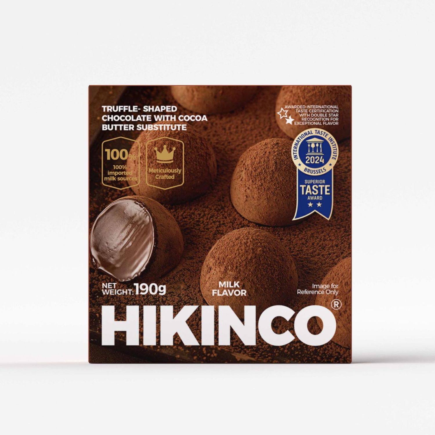 Шоколад Труфел Hikinco /сүүтэй/ 190гр