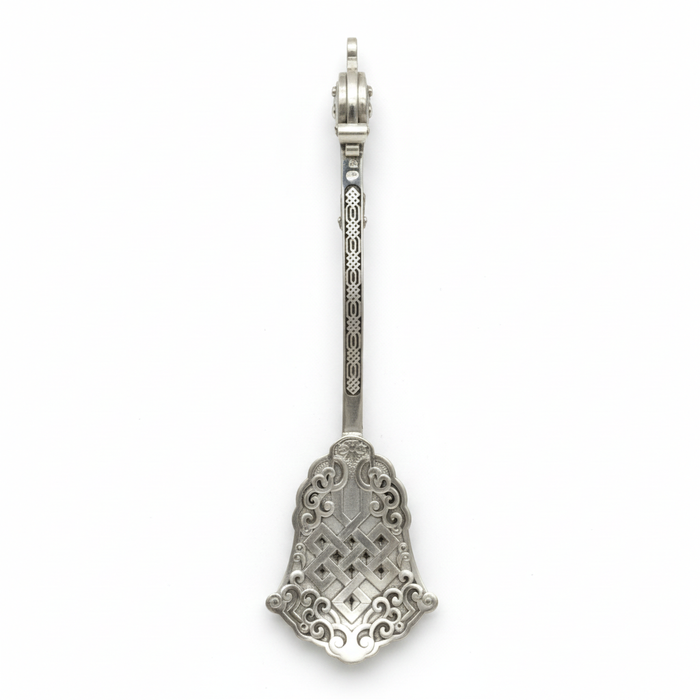 Цацлын мөнгөн халбага