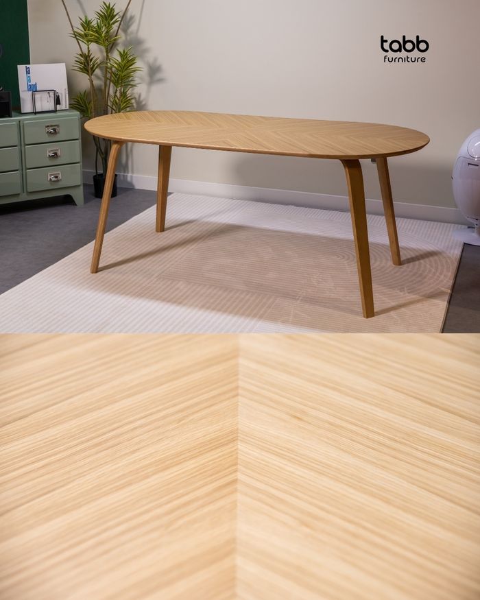 MODERN OVAL TABLE 