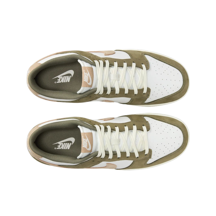 Nike Dunk Low Retro Premium Medium Olive and Summit White
