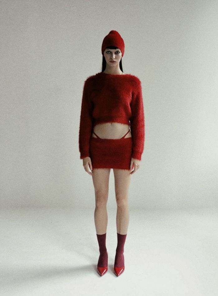 BS Mohair Crewneck Sweater