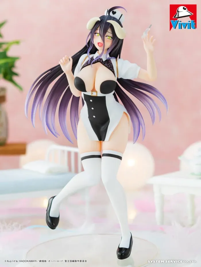 Overlord Vivit Albedo Nurse Ver. Figure 
