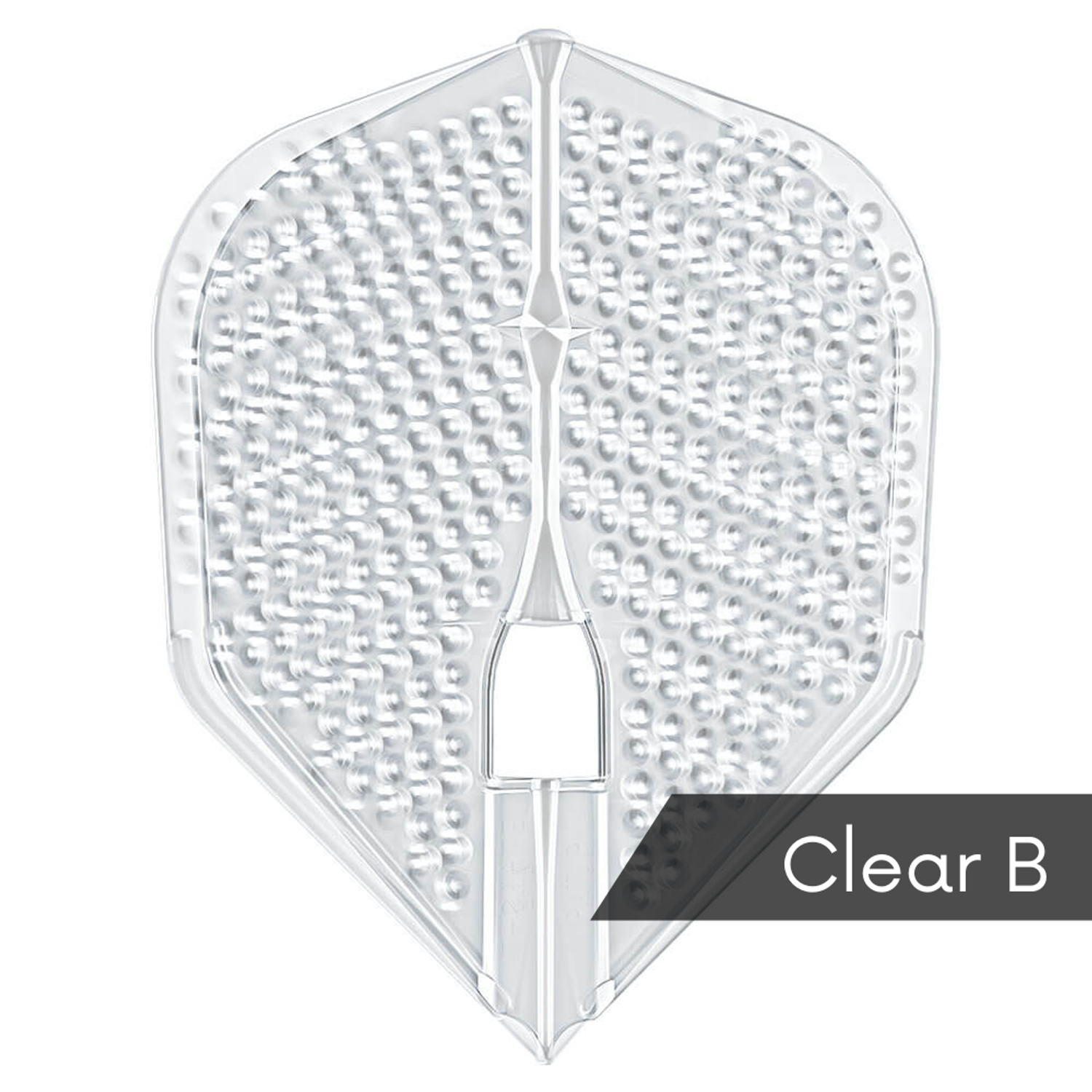  L STYLE DIMPLE L3 FLIGHTS - CLEAR