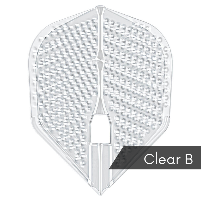  L STYLE DIMPLE L3 FLIGHTS - CLEAR
