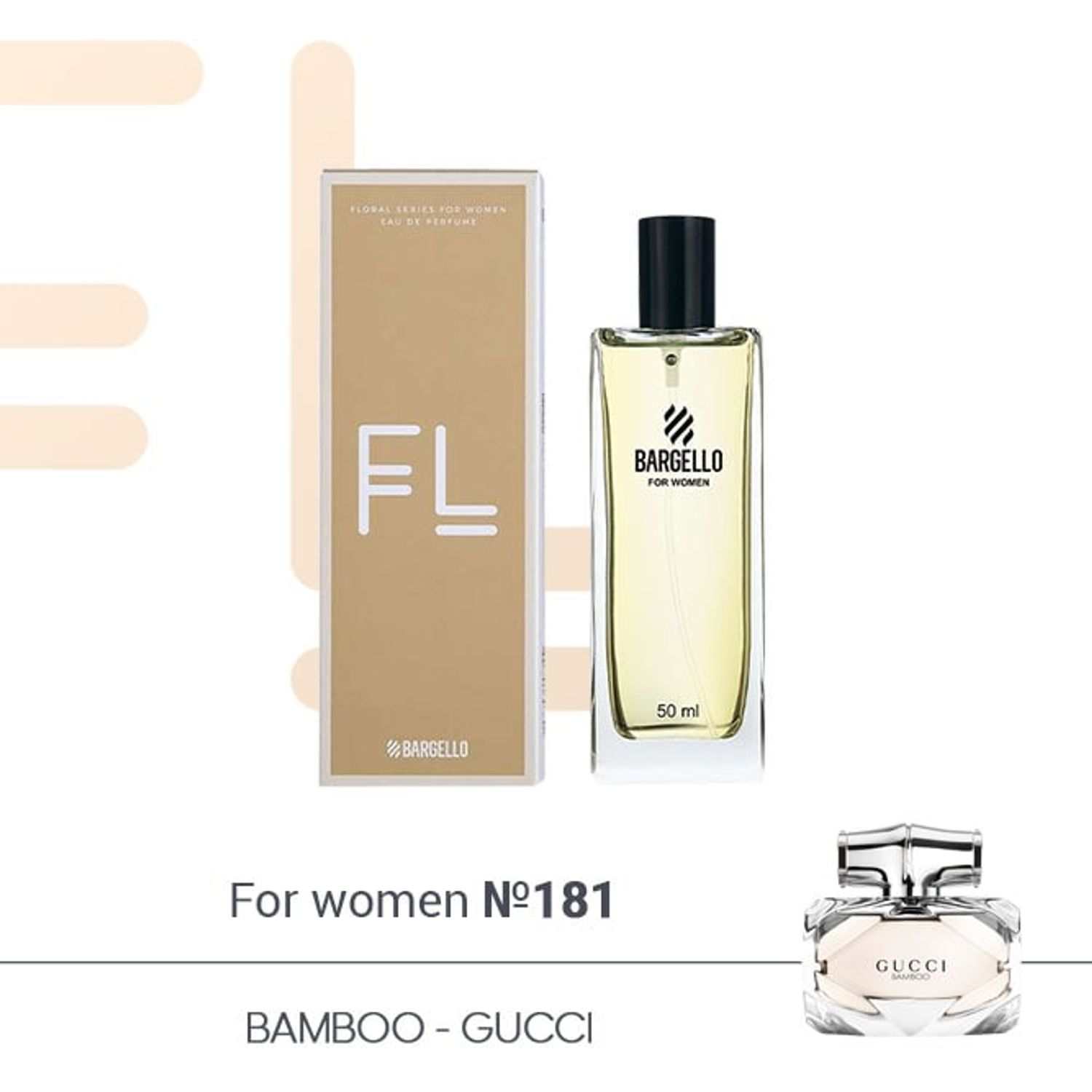 №181 for women 50 ml /GUCCI - BAMBOO/