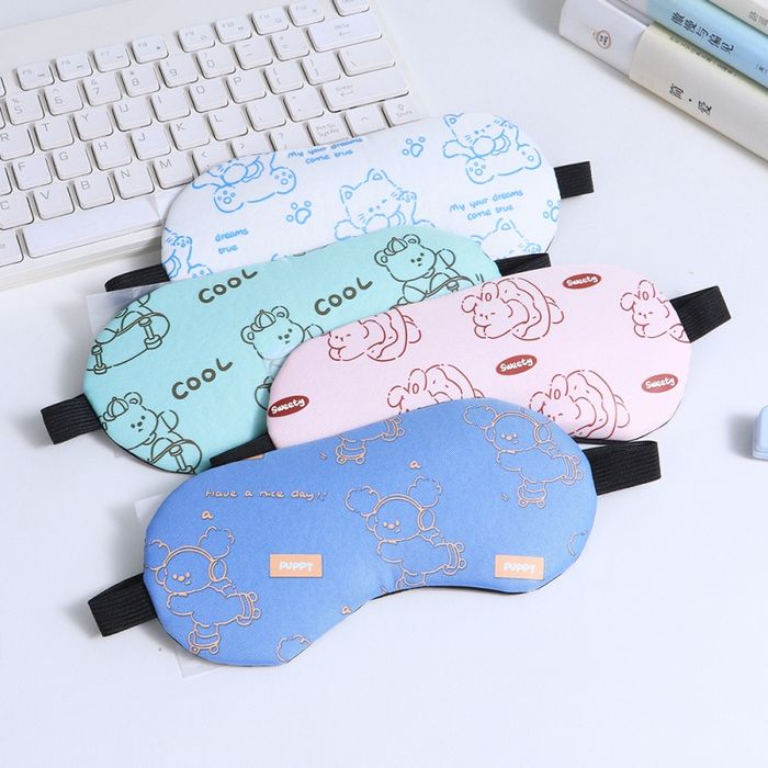 Stylish Full Printed Cute Pet Creative Eye Mask