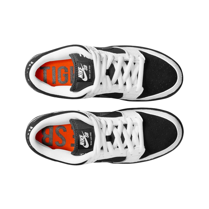Nike x Tightbooth SB Dunk Low Pro Black and White