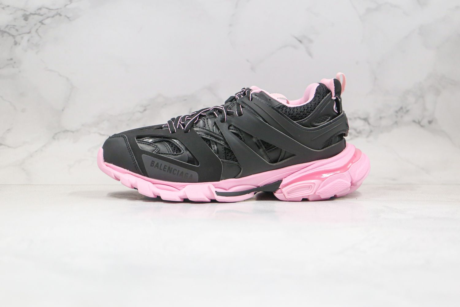 Balenciaga Wmns Track Sneaker 'Black Pink'