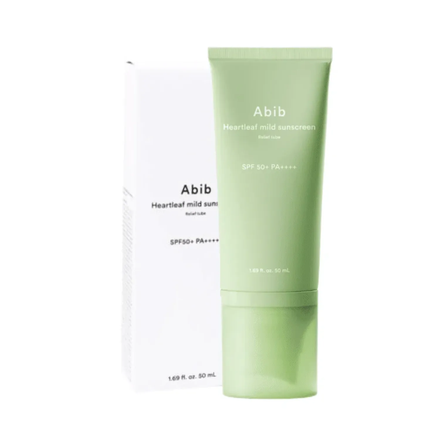 Heartleaf mild sunscreen SPF50+ PA+++