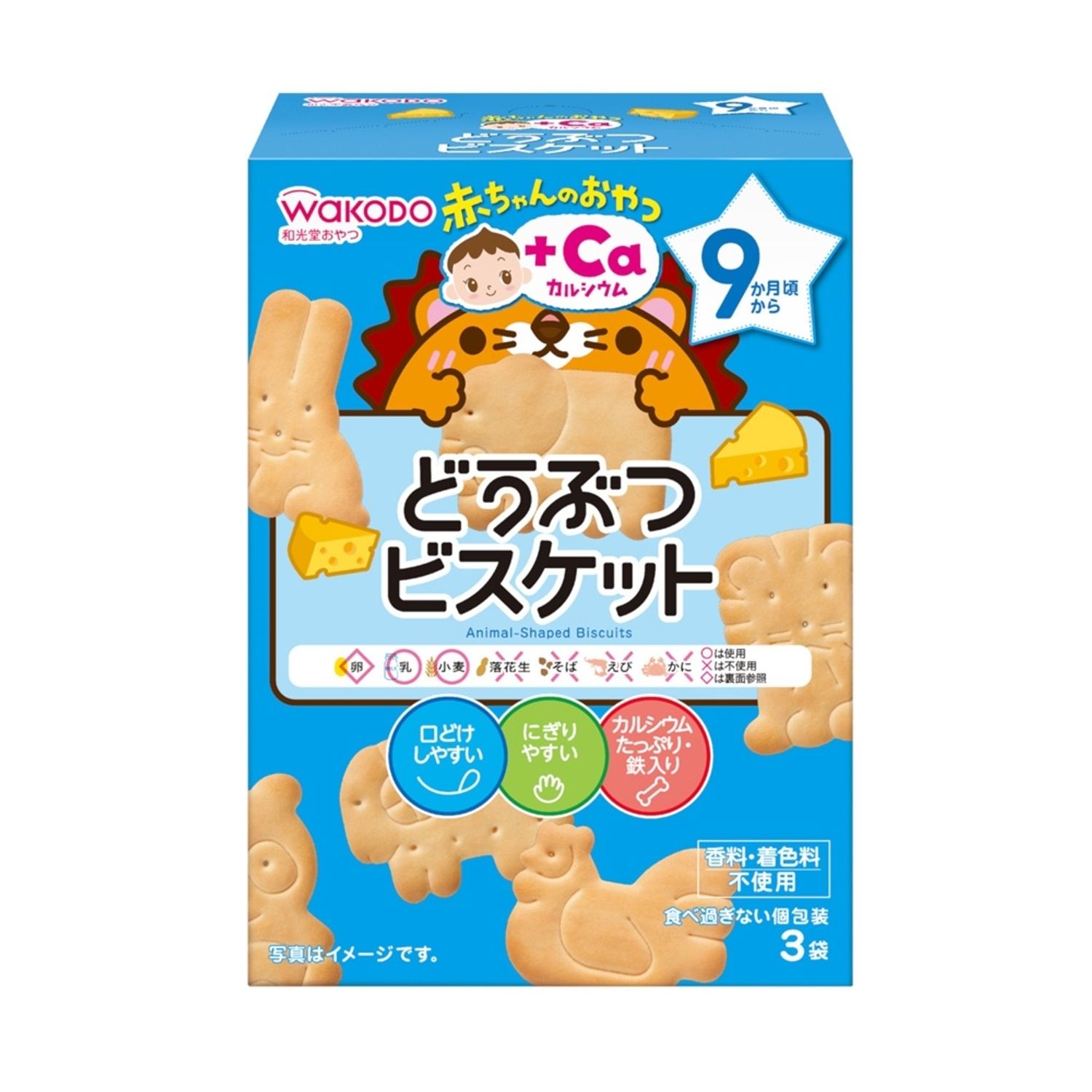 Wakodo жигнэмэг Чийз стик хэлбэртэй +9 сар