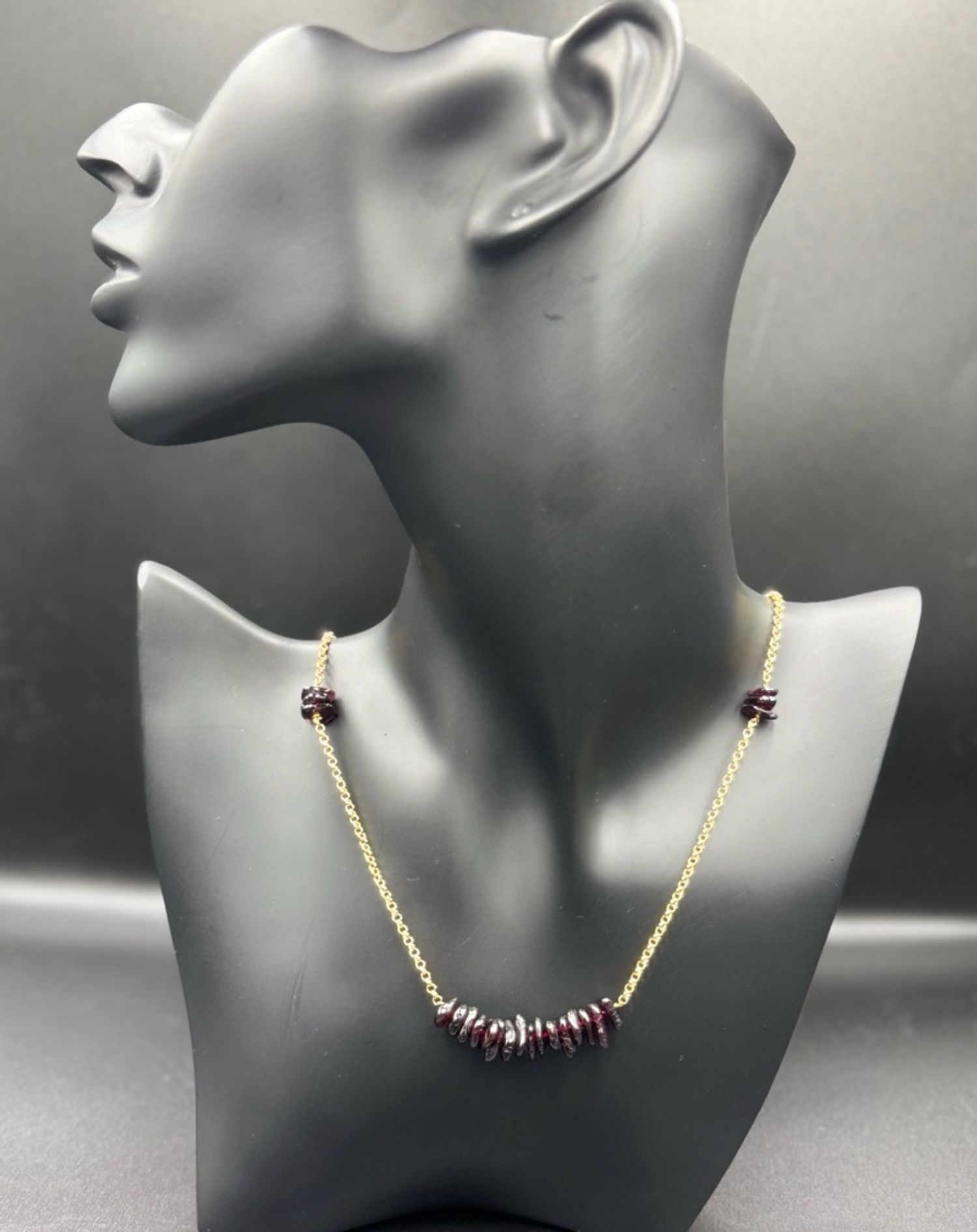 Garnet necklace #1