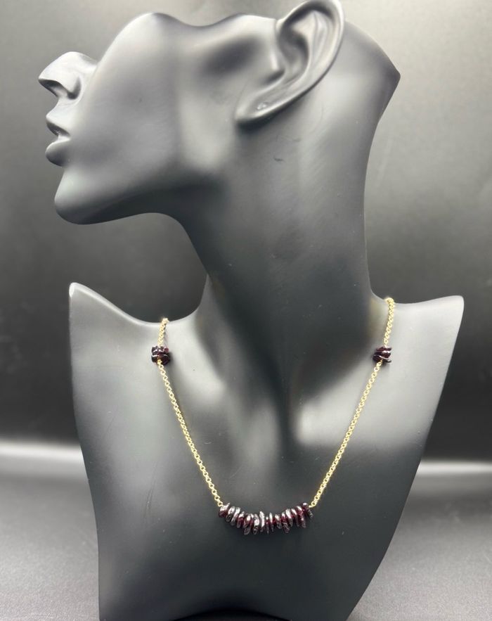 Garnet necklace #1