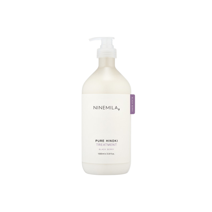 Ninemila pure hinoki treatment black berry 1000ml