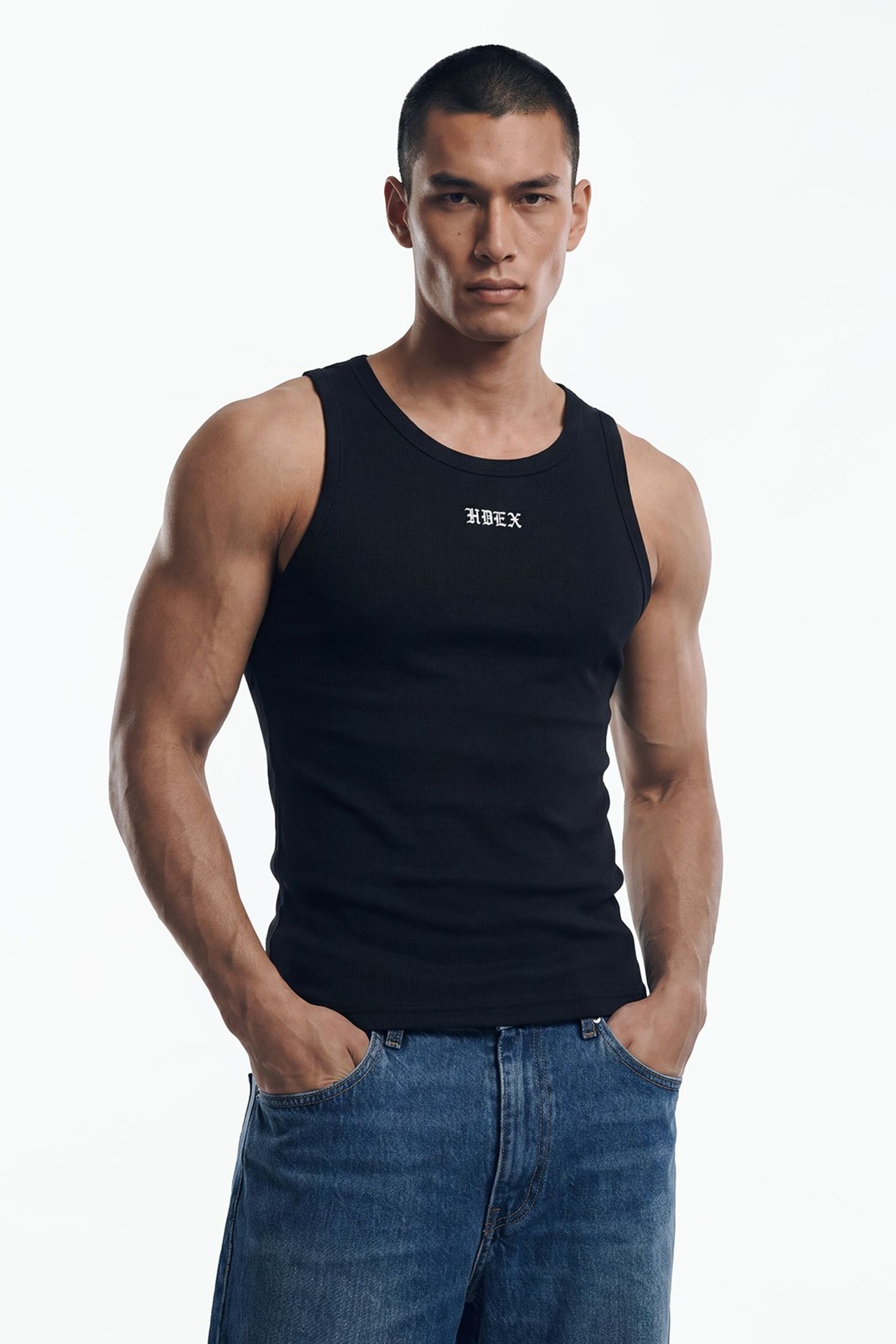 Essential Ribbed Body Fit Tank