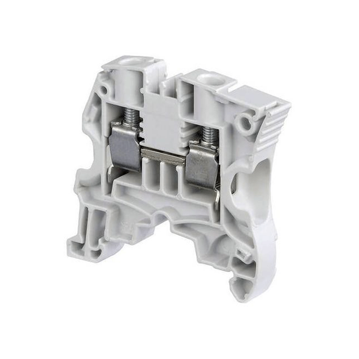 ZS10 Screw Clamp Terminal Block - Feed-through - Grey (Клемма) 1SNK508010R0000