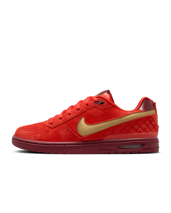 Paul Rodriguez Air Zoom Low Habanero Red and Team Red