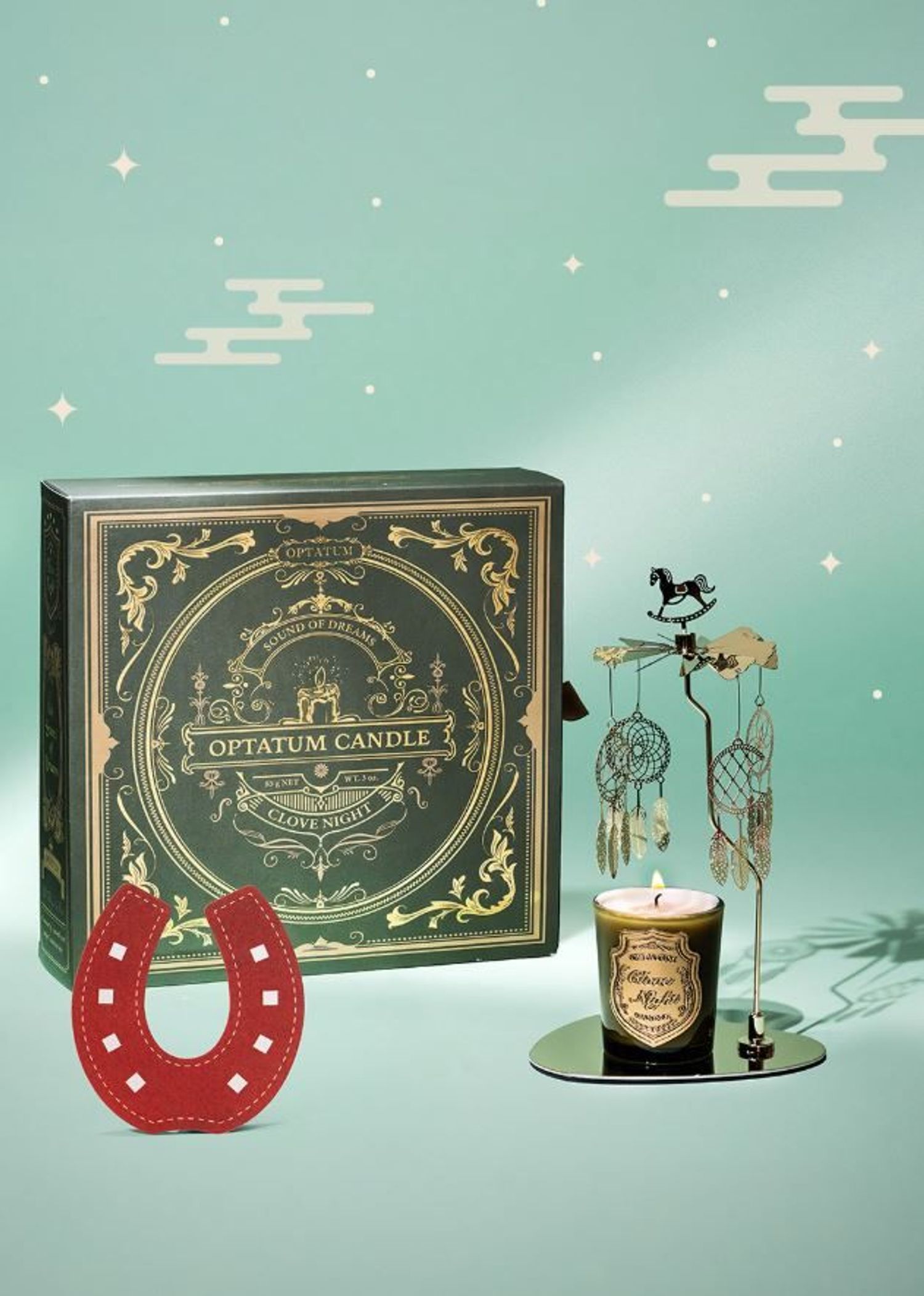 Clove Night Candle 85g & Mobile Gift SET