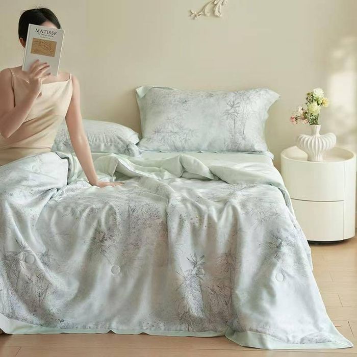 Tencel зөөлөн торгомсог нимгэн хөнжилтэй хос  