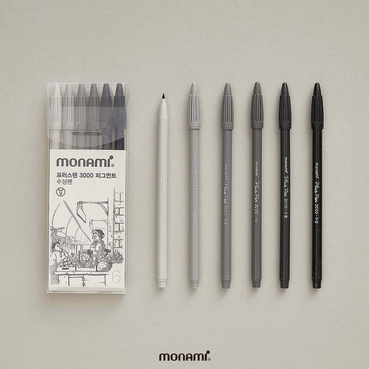 Монами плас 3000 хар зургийн багц