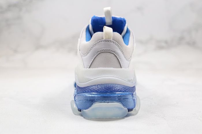 Balenciaga Triple S White Blue