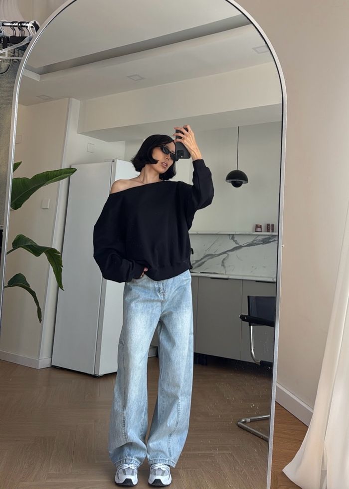 Shoulder-off Shirt
