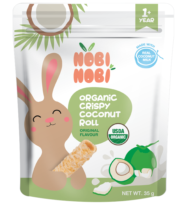 Organic Crispy Coconut Roll Original Flavor/ Кокосны шагшуурга (Энгийн)