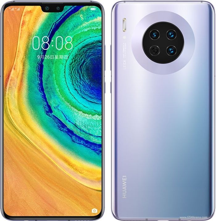 Huawei Mate 30 Хар & Хагас Тунгалаг Кэйс