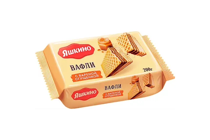 Печень Яшкино Вафли 200гр 