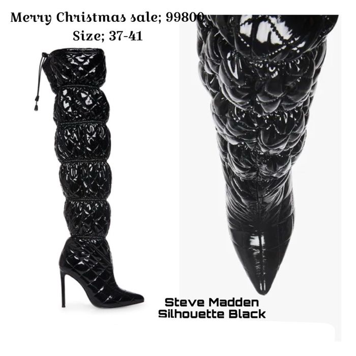 Steve Madden shilhoute black