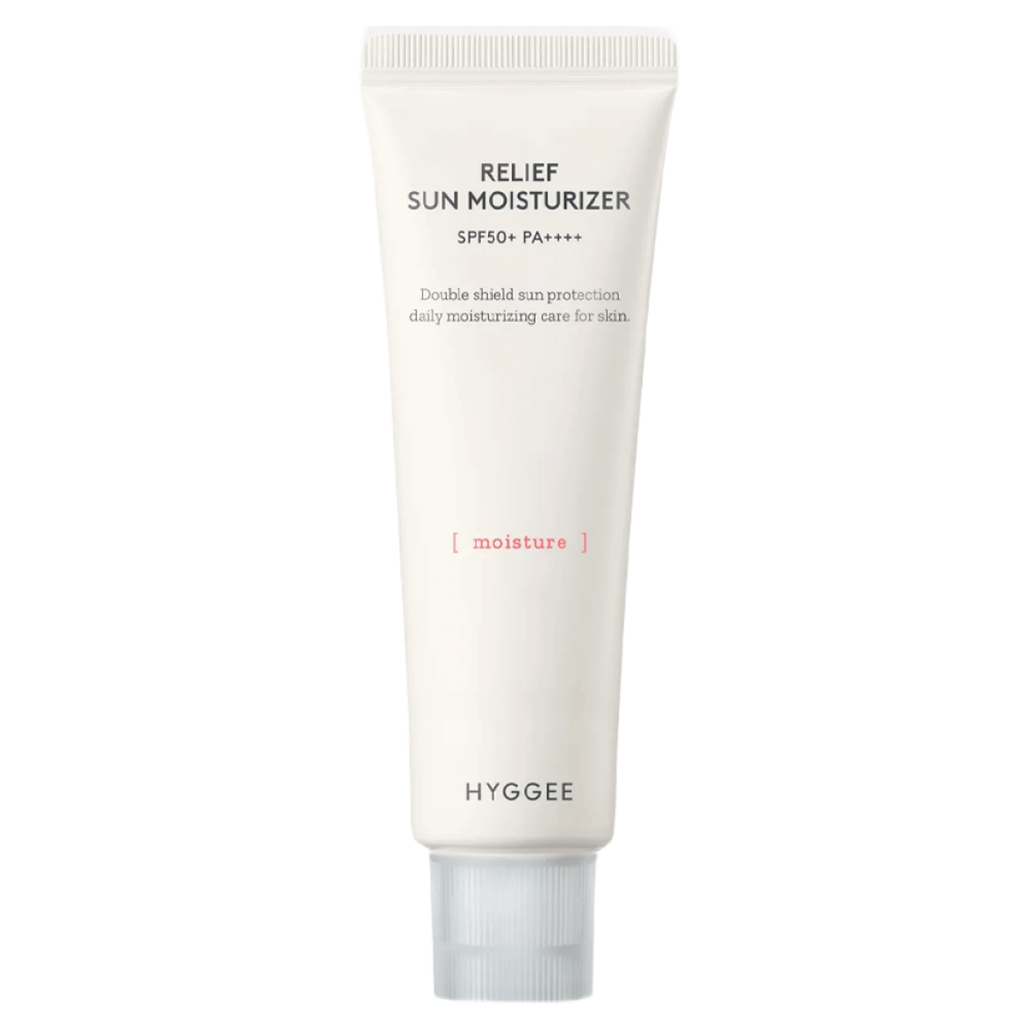 HYGGEE Relief Sun Moisturizer Чийгшүүлэгчтэй нарны тос