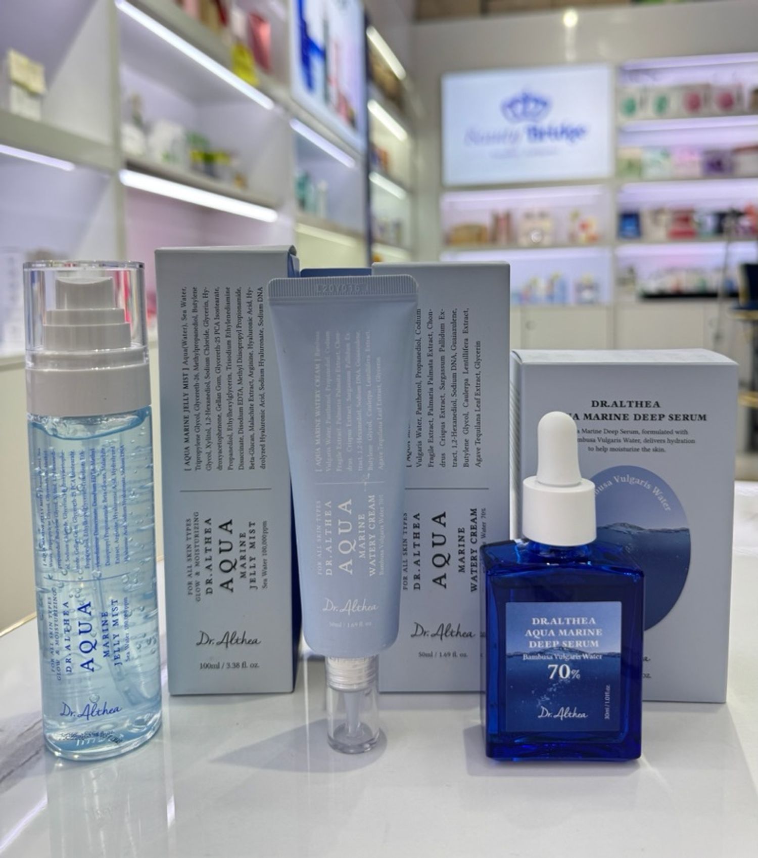 Dr.Althea Aqua Marine Set 