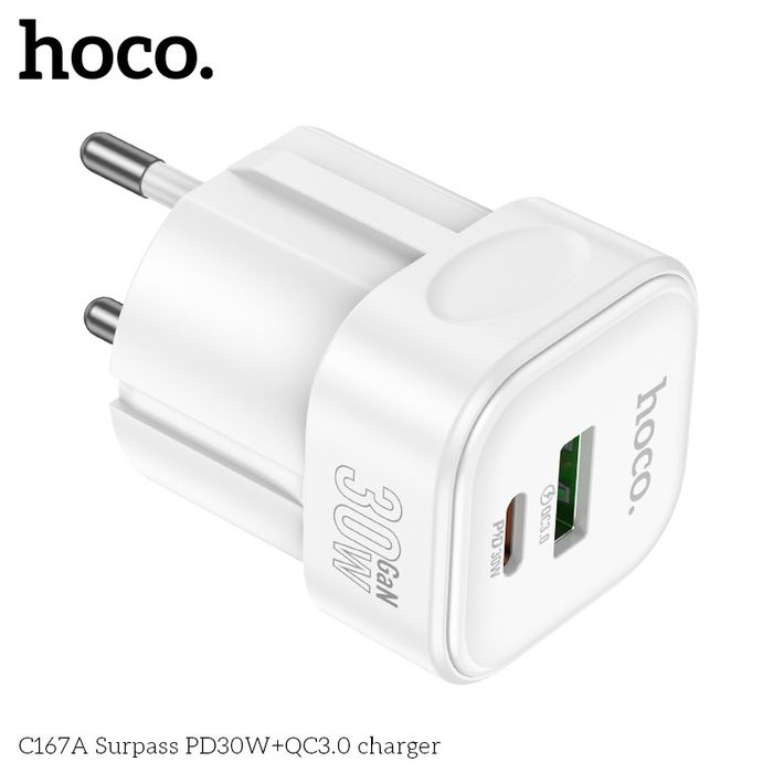 Hoco C167A Surpass 30 Ваттын Хурдан Цэнэглэгч 