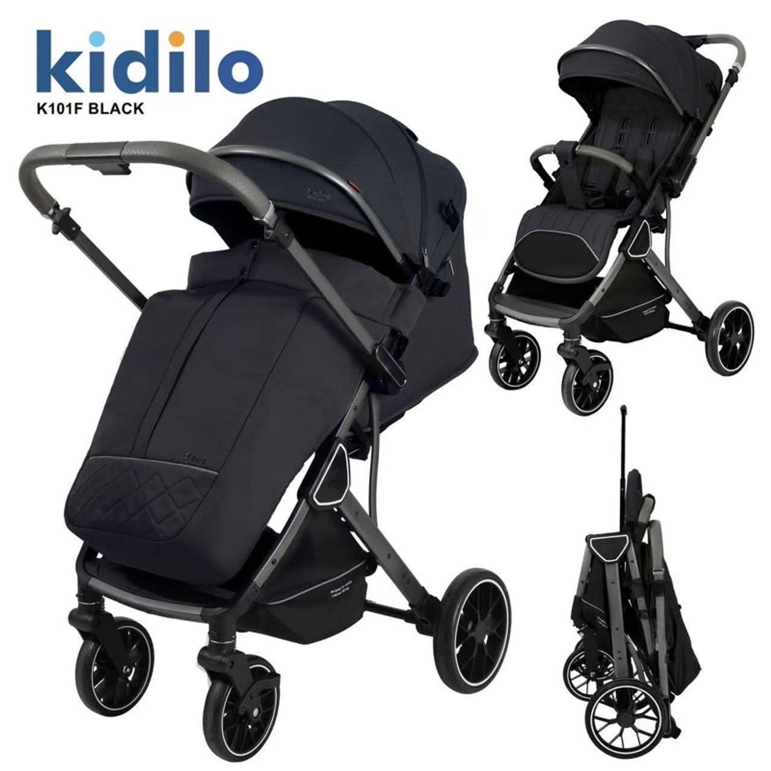 Kidilo гар шилждэг хөнгөн тэрэг
