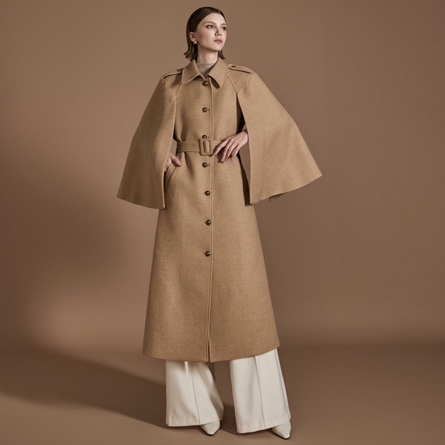 Luxury winter coat one size