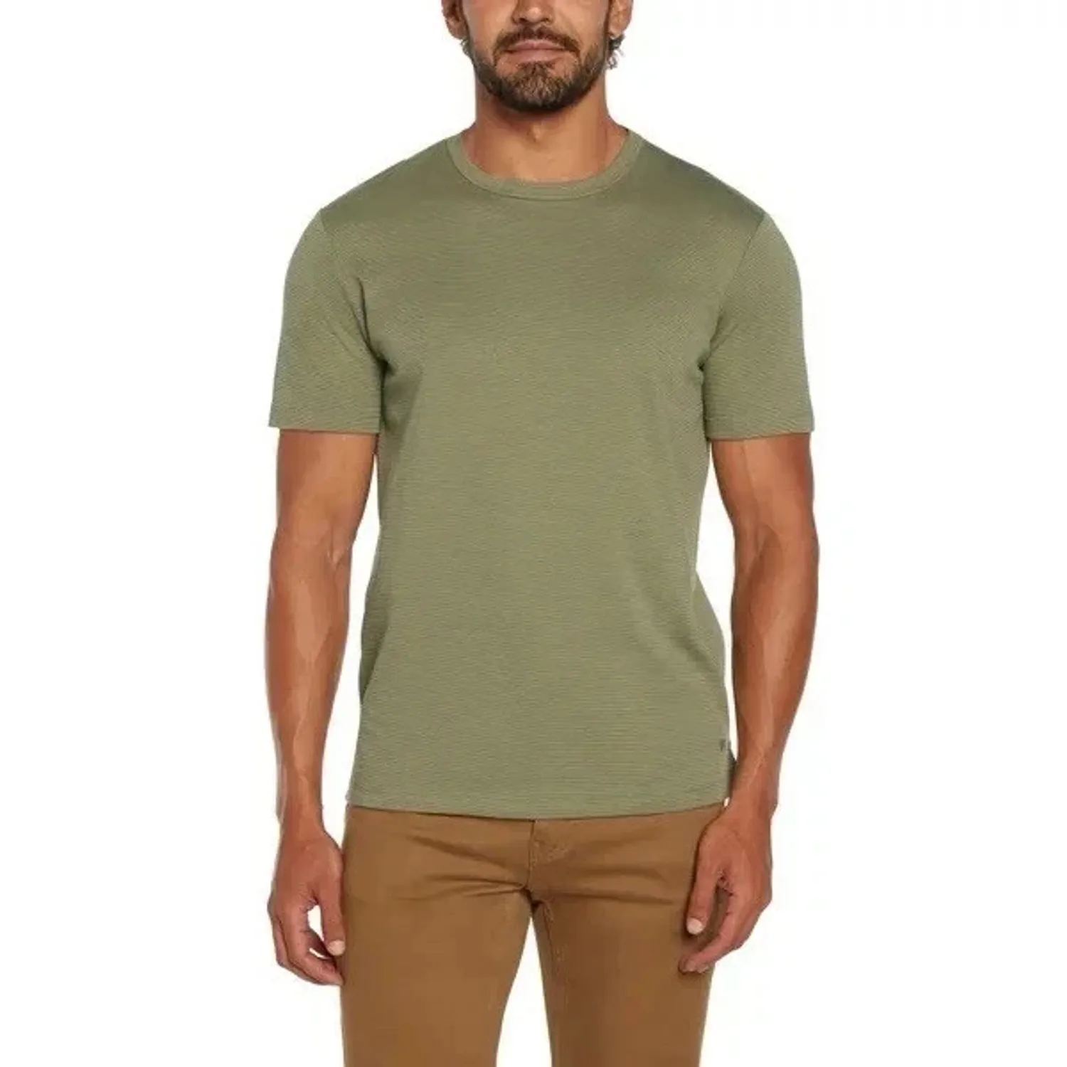 BANANA REPUBLIC SS TEE, Green, Size M