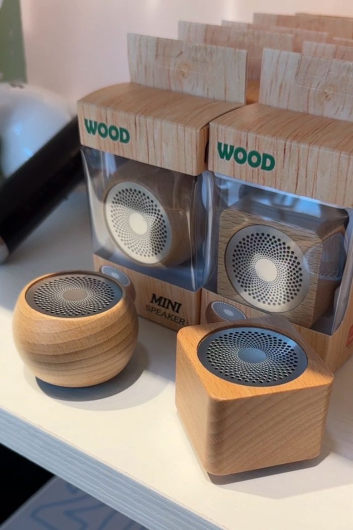 Wooden speaker mini