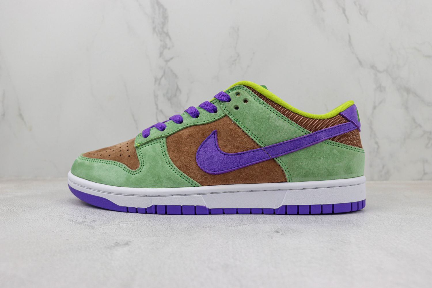 Nike Dunk Low Veneer 2020 Green Purple 