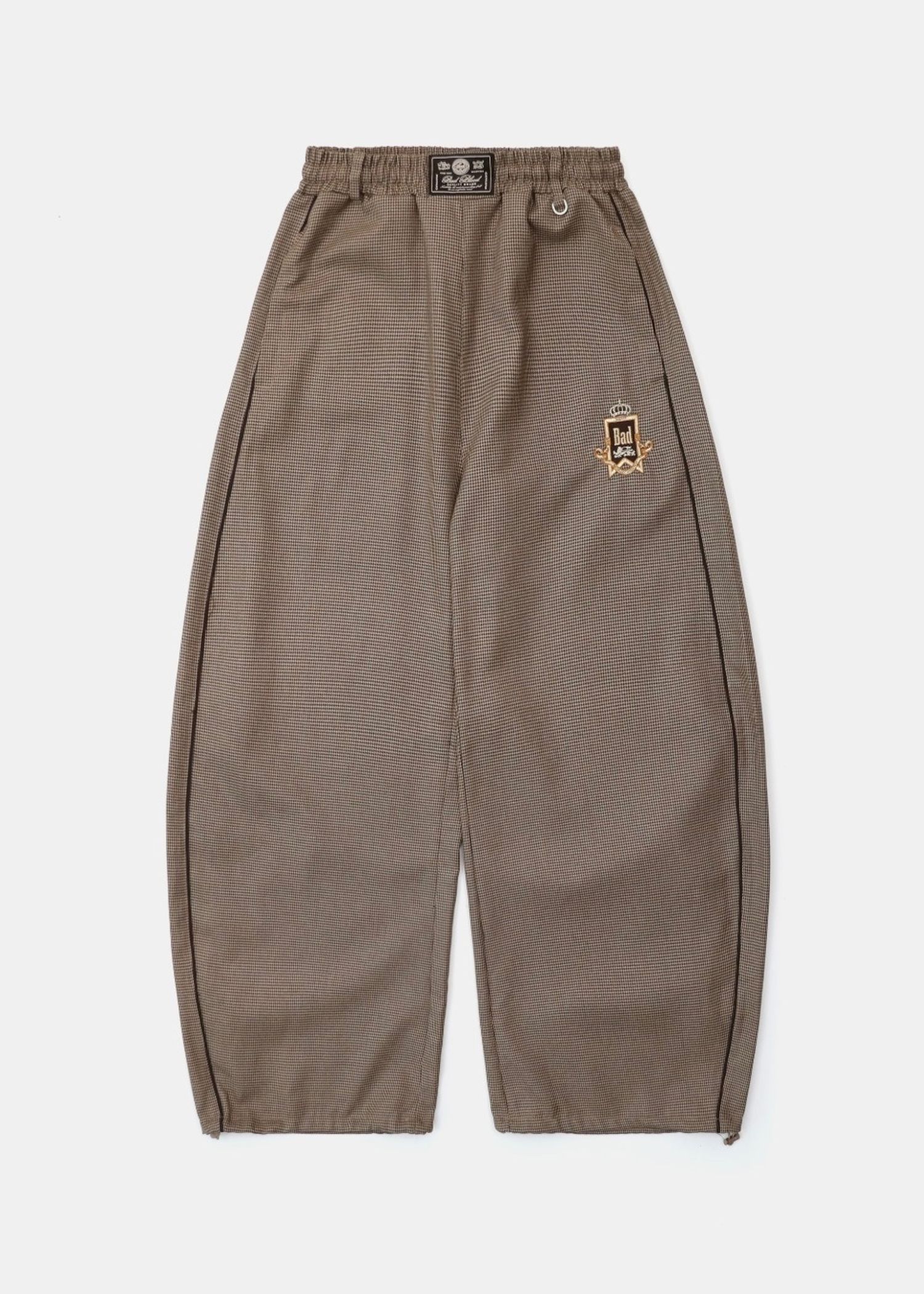 Royal Classic Hound Tooth Track Pants - Brown