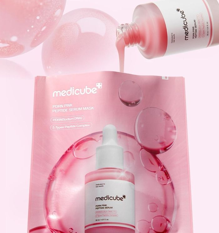 Medicube PDRN peptide serum mask