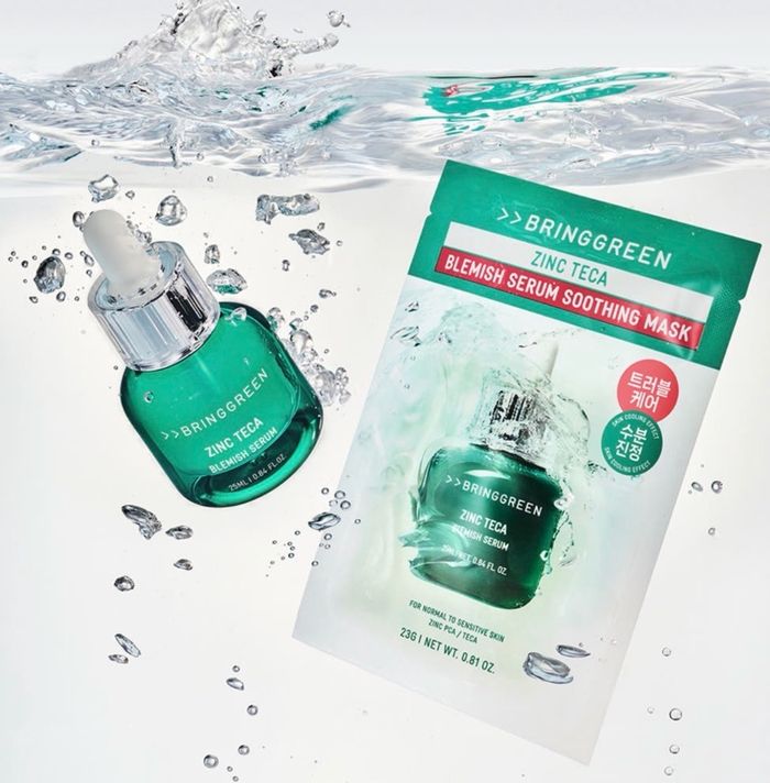 BRINGGREEN ZINC TECA BLEMISH SOOTHING MASK 