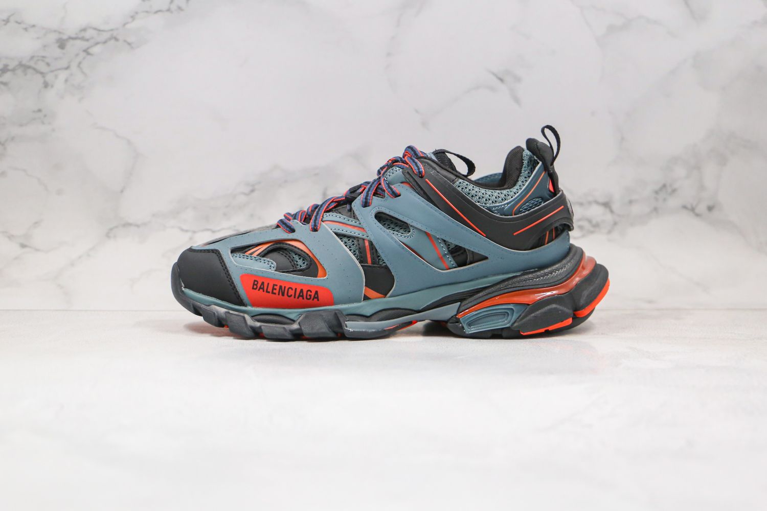 Balenciaga Track Blue Grey Red