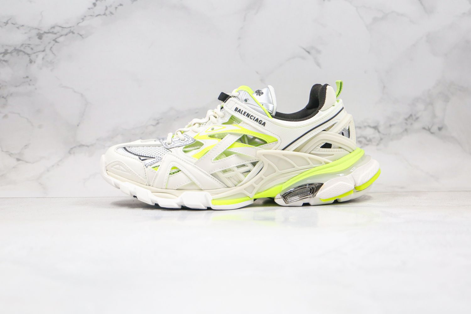 Balenciaga Track.2 Trainer 'White Fluo Yellow'