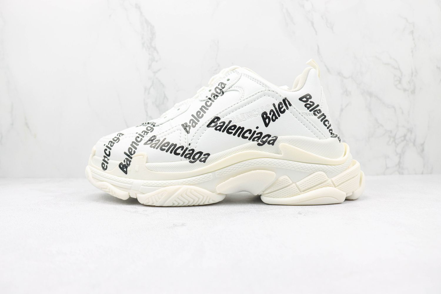 Balenciaga Triple S 'Logotype White'