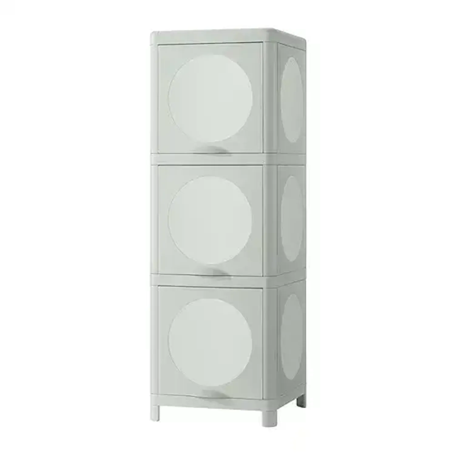 IVÖSJÖN Шургуулгатай шүүгээ 33x34x99 ногоон