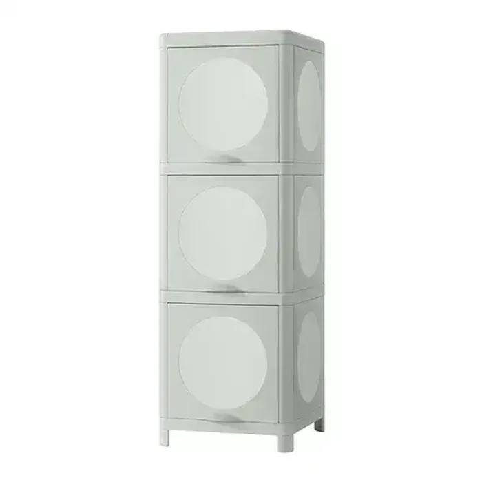 IVÖSJÖN Шургуулгатай шүүгээ 33x34x99 ногоон