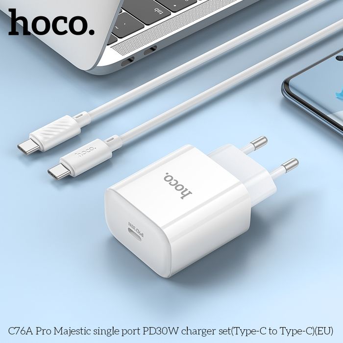C76A Pro Majestic single port PD30 Ватт Цэнэглэгч (C-C) (Евро) 