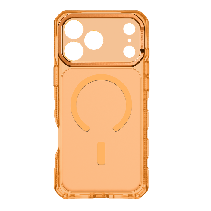 17 Pro Max  Supreme Clear Orange